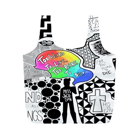 Panic ! At The Disco Full Print Recycle Bag (M) from ArtsNow.com Back