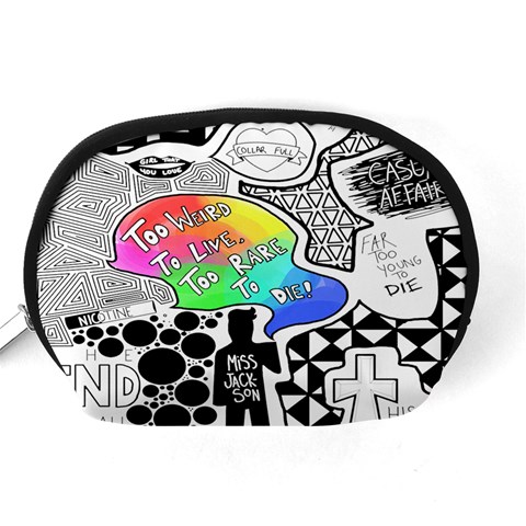 Panic ! At The Disco Accessory Pouch (Medium) from ArtsNow.com Back