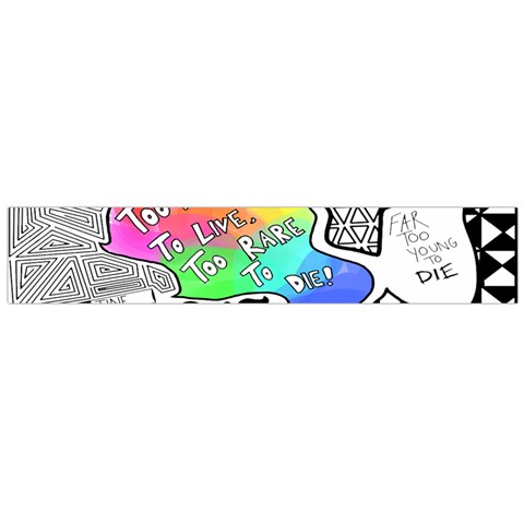 Panic ! At The Disco Flano Scarf (Large) from ArtsNow.com Front