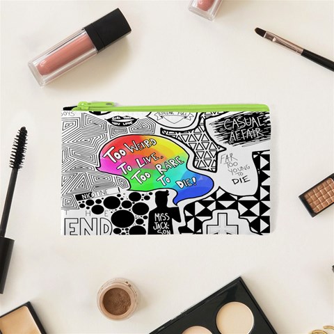 Panic ! At The Disco Cosmetic Bag (XS) from ArtsNow.com Front