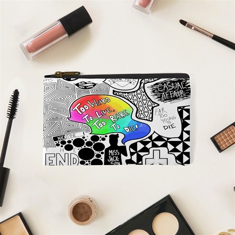 Panic ! At The Disco Cosmetic Bag (XS) from ArtsNow.com Front