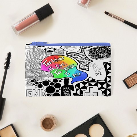Panic ! At The Disco Cosmetic Bag (XS) from ArtsNow.com Front