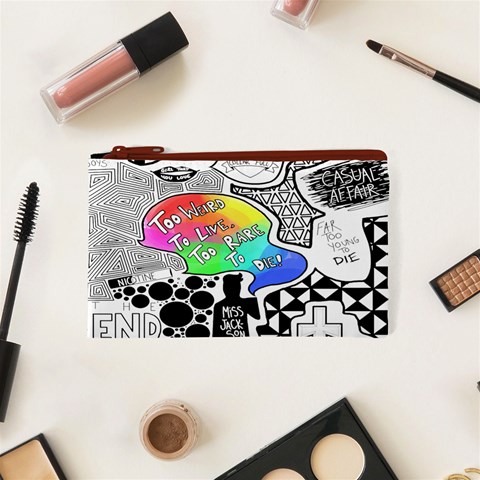 Panic ! At The Disco Cosmetic Bag (XS) from ArtsNow.com Front