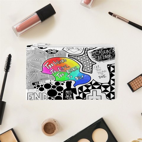 Panic ! At The Disco Cosmetic Bag (XS) from ArtsNow.com Front
