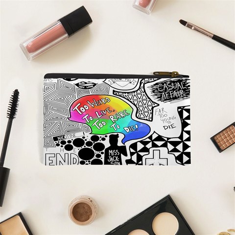 Panic ! At The Disco Cosmetic Bag (XS) from ArtsNow.com Back