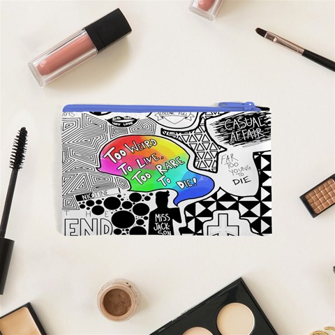 Panic ! At The Disco Cosmetic Bag (XS) from ArtsNow.com Back