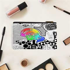 Panic ! At The Disco Cosmetic Bag (XS) from ArtsNow.com Back