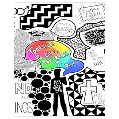 Panic ! At The Disco Drawstring Pouch (XL) from ArtsNow.com Front
