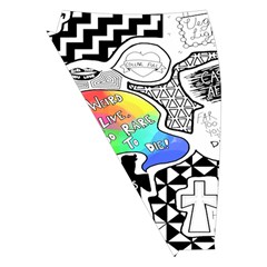 Panic ! At The Disco Midi Wrap Pencil Skirt from ArtsNow.com Front Left