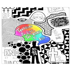 Panic ! At The Disco Medium Tote Bag from ArtsNow.com Back