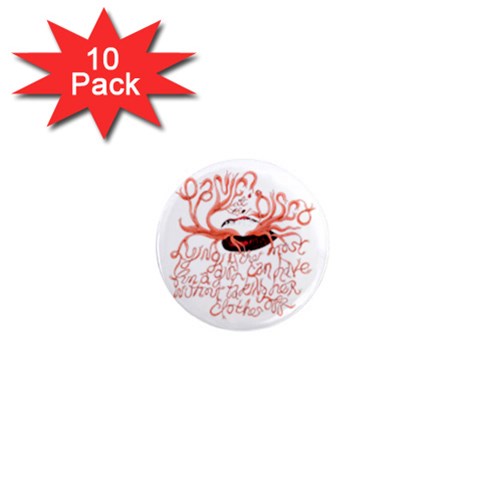Panic At The Disco   Lying Is The Most Fun A Girl Have Without Taking Her Clothes 1  Mini Magnet (10 pack)  from ArtsNow.com Front