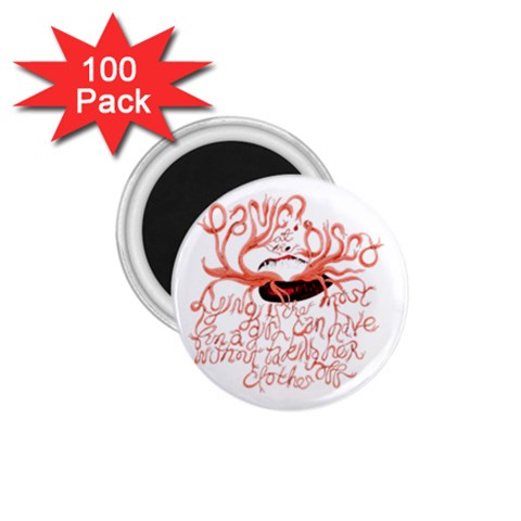 Panic At The Disco   Lying Is The Most Fun A Girl Have Without Taking Her Clothes 1.75  Magnet (100 pack)  from ArtsNow.com Front