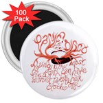 Panic At The Disco   Lying Is The Most Fun A Girl Have Without Taking Her Clothes 3  Magnet (100 pack)