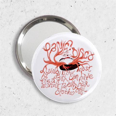 Panic At The Disco   Lying Is The Most Fun A Girl Have Without Taking Her Clothes 2.25  Handbag Mirror from ArtsNow.com Front