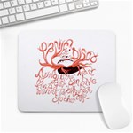 Panic At The Disco   Lying Is The Most Fun A Girl Have Without Taking Her Clothes Large Mousepad