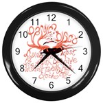 Panic At The Disco   Lying Is The Most Fun A Girl Have Without Taking Her Clothes Wall Clock (Black)