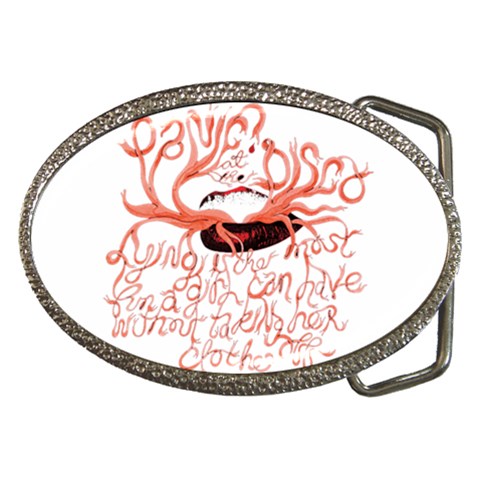 Panic At The Disco   Lying Is The Most Fun A Girl Have Without Taking Her Clothes Belt Buckle from ArtsNow.com Front
