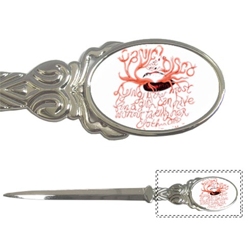 Panic At The Disco   Lying Is The Most Fun A Girl Have Without Taking Her Clothes Letter Opener from ArtsNow.com Front