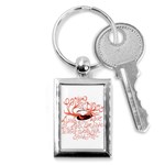 Panic At The Disco   Lying Is The Most Fun A Girl Have Without Taking Her Clothes Key Chain (Rectangle)
