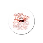 Panic At The Disco   Lying Is The Most Fun A Girl Have Without Taking Her Clothes Magnet 3  (Round)
