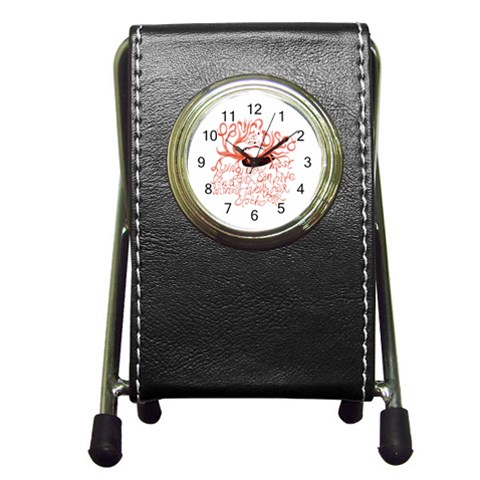Panic At The Disco   Lying Is The Most Fun A Girl Have Without Taking Her Clothes Pen Holder Desk Clock from ArtsNow.com Front