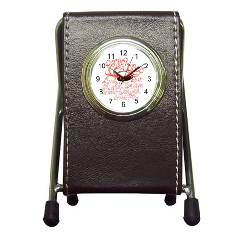 Panic At The Disco   Lying Is The Most Fun A Girl Have Without Taking Her Clothes Pen Holder Desk Clock from ArtsNow.com Front