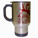 Panic At The Disco   Lying Is The Most Fun A Girl Have Without Taking Her Clothes Travel Mug (Silver Gray)