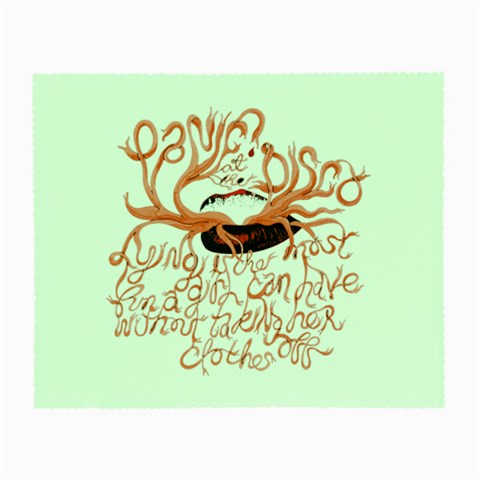 Panic At The Disco   Lying Is The Most Fun A Girl Have Without Taking Her Clothes Small Glasses Cloth from ArtsNow.com Front