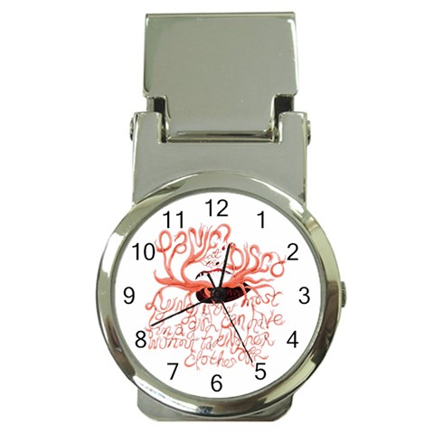 Panic At The Disco   Lying Is The Most Fun A Girl Have Without Taking Her Clothes Money Clip Watch from ArtsNow.com Front