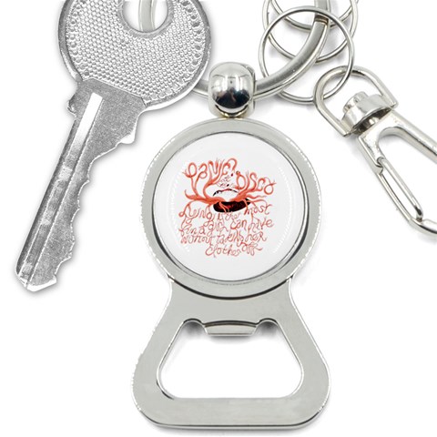 Panic At The Disco   Lying Is The Most Fun A Girl Have Without Taking Her Clothes Bottle Opener Key Chain from ArtsNow.com Front