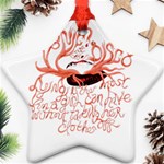 Panic At The Disco   Lying Is The Most Fun A Girl Have Without Taking Her Clothes Star Ornament (Two Sides)