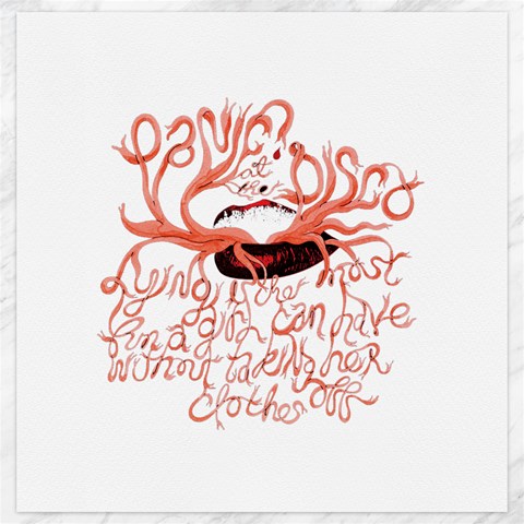 Panic At The Disco   Lying Is The Most Fun A Girl Have Without Taking Her Clothes Canvas 20  x 20  from ArtsNow.com 19 x19.27  Canvas - 1