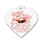 Panic At The Disco   Lying Is The Most Fun A Girl Have Without Taking Her Clothes Dog Tag Heart (Two Sides)