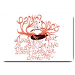 Panic At The Disco   Lying Is The Most Fun A Girl Have Without Taking Her Clothes Large Doormat