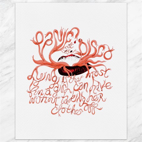Panic At The Disco   Lying Is The Most Fun A Girl Have Without Taking Her Clothes Canvas 11  x 14  from ArtsNow.com 10.95 x13.48  Canvas - 1