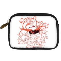 Panic At The Disco   Lying Is The Most Fun A Girl Have Without Taking Her Clothes Digital Camera Leather Case from ArtsNow.com Front