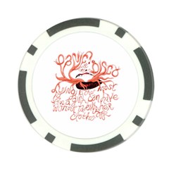 Panic At The Disco   Lying Is The Most Fun A Girl Have Without Taking Her Clothes Poker Chip Card Guard (10 pack) from ArtsNow.com Front