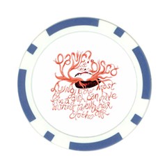 Panic At The Disco   Lying Is The Most Fun A Girl Have Without Taking Her Clothes Poker Chip Card Guard (10 pack) from ArtsNow.com Back