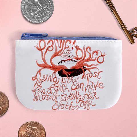 Panic At The Disco   Lying Is The Most Fun A Girl Have Without Taking Her Clothes Mini Coin Purse from ArtsNow.com Front