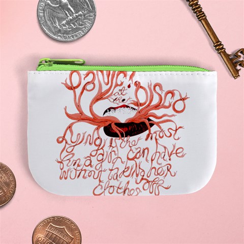 Panic At The Disco   Lying Is The Most Fun A Girl Have Without Taking Her Clothes Mini Coin Purse from ArtsNow.com Front