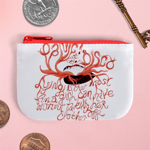 Panic At The Disco   Lying Is The Most Fun A Girl Have Without Taking Her Clothes Mini Coin Purse from ArtsNow.com Front