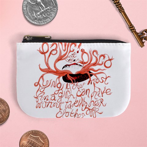 Panic At The Disco   Lying Is The Most Fun A Girl Have Without Taking Her Clothes Mini Coin Purse from ArtsNow.com Front