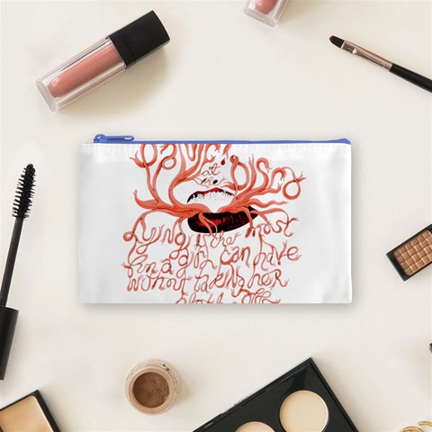 Panic At The Disco   Lying Is The Most Fun A Girl Have Without Taking Her Clothes Cosmetic Bag (Small) from ArtsNow.com Front