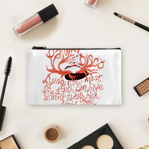 Panic At The Disco   Lying Is The Most Fun A Girl Have Without Taking Her Clothes Cosmetic Bag (Small) from ArtsNow.com Front