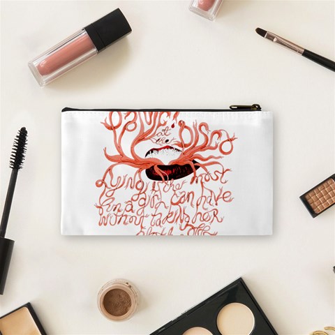 Panic At The Disco   Lying Is The Most Fun A Girl Have Without Taking Her Clothes Cosmetic Bag (Small) from ArtsNow.com Back
