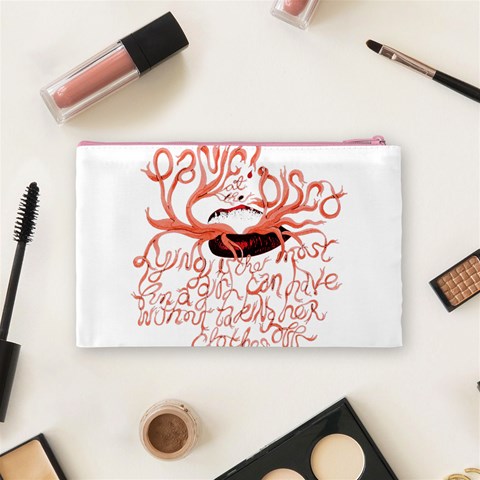 Panic At The Disco   Lying Is The Most Fun A Girl Have Without Taking Her Clothes Cosmetic Bag (Medium) from ArtsNow.com Back