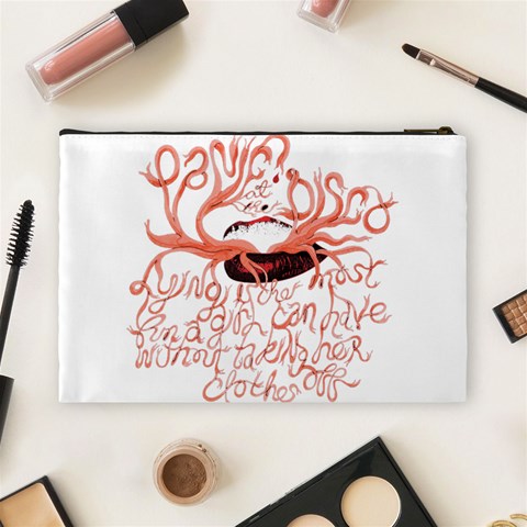 Panic At The Disco   Lying Is The Most Fun A Girl Have Without Taking Her Clothes Cosmetic Bag (Large) from ArtsNow.com Back
