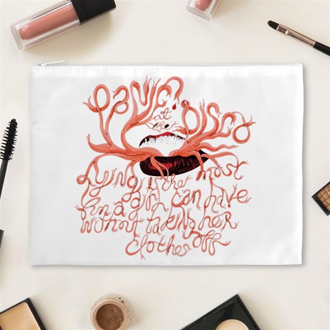 Panic At The Disco   Lying Is The Most Fun A Girl Have Without Taking Her Clothes Cosmetic Bag (XL) from ArtsNow.com Front