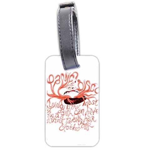 Panic At The Disco   Lying Is The Most Fun A Girl Have Without Taking Her Clothes Luggage Tag (two sides) from ArtsNow.com Front