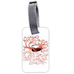 Panic At The Disco   Lying Is The Most Fun A Girl Have Without Taking Her Clothes Luggage Tag (two sides) from ArtsNow.com Front